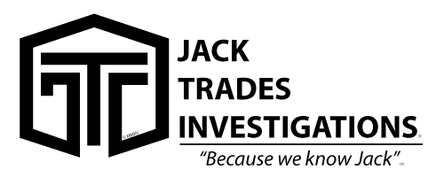Jack Trades Investigations - Because we know Jack - Logo